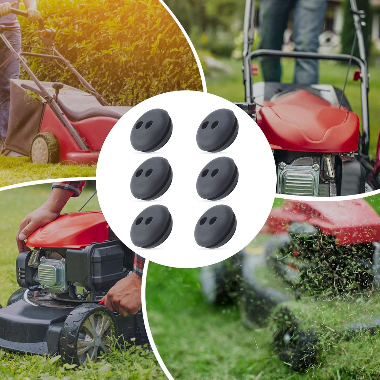 Outdoor Power Grommet - Rubberen afdichtingsring voor 21 mm tankgattrimmers,