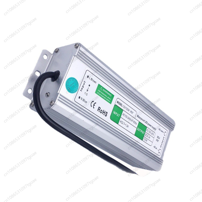 Outdoor Use Power Strip - Waterdichte LED-driver voor buitengebruik, 100W 12V/24V