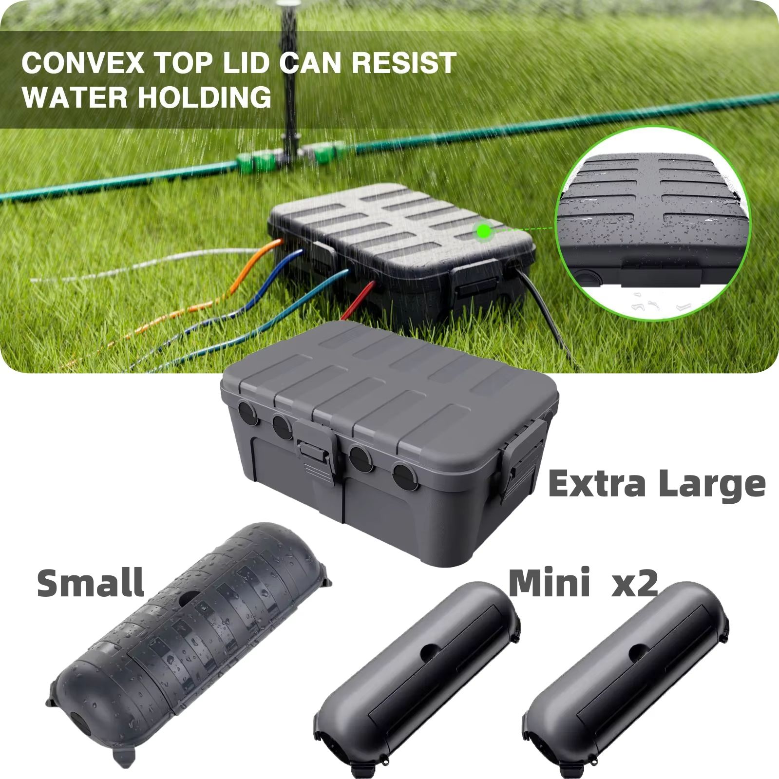 Extension Cord Outdoor - Grote weerbestendige buiten elektrische kabelafdekkingen voor