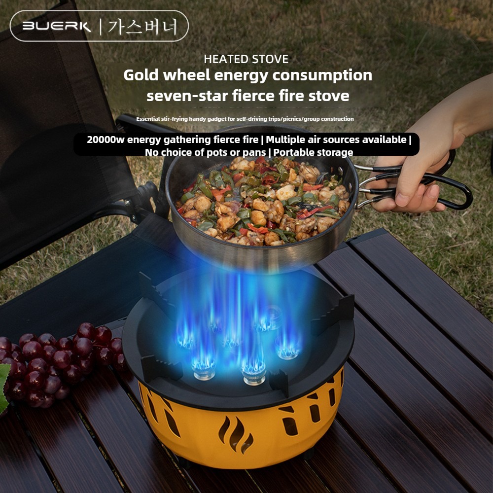 Outdoor Power Equipment Brands - 20000W 7-Core Camping Kachel Sterke Vuurkracht