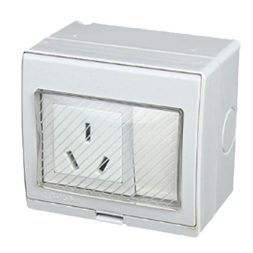 Outdoor Power Outlet Extension - Waterdichte AU 16A 250V 1Way IP55