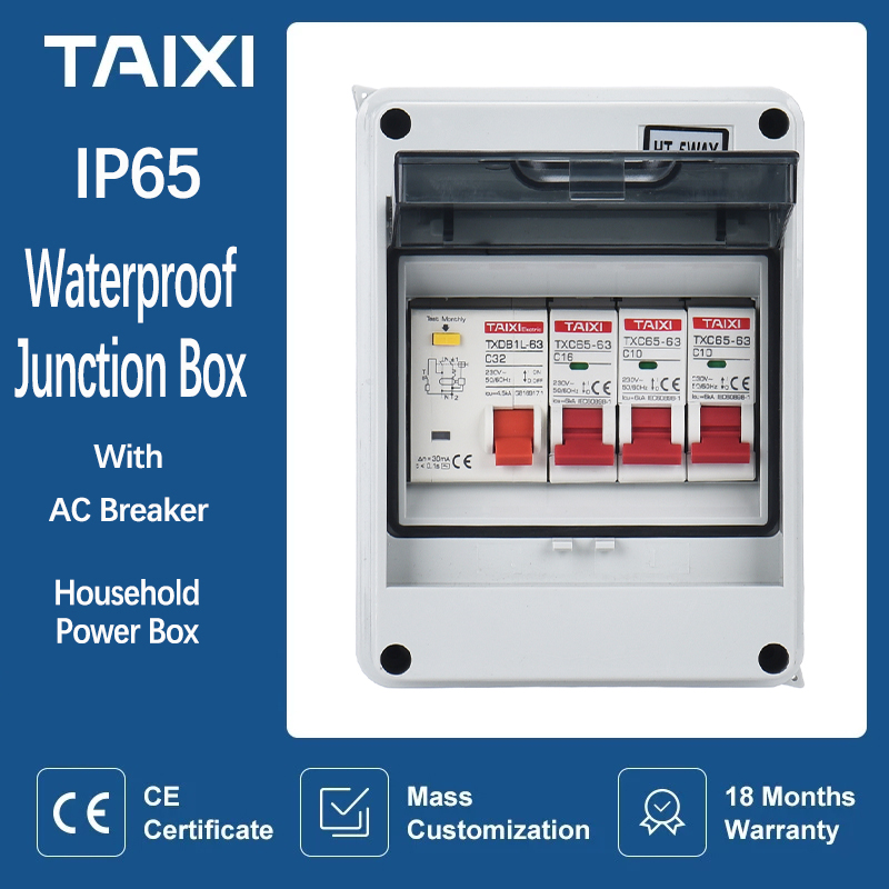 Outdoor Power Distribution Box - Outdoor Huishoudelijke Schakelaar Mcb Waterdichte Elektrische