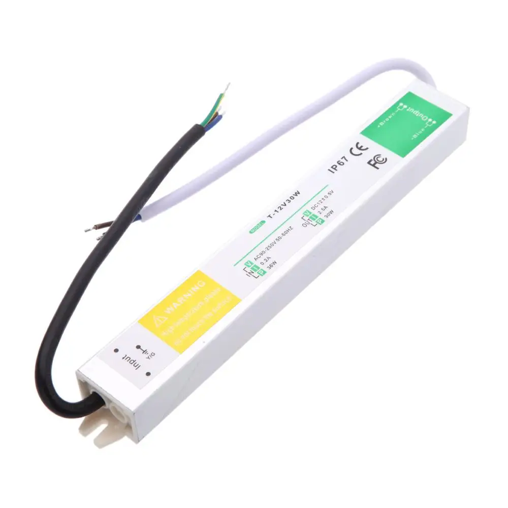 Outdoor Use Power Strip - 30W AC110 230V Naar DC 12V