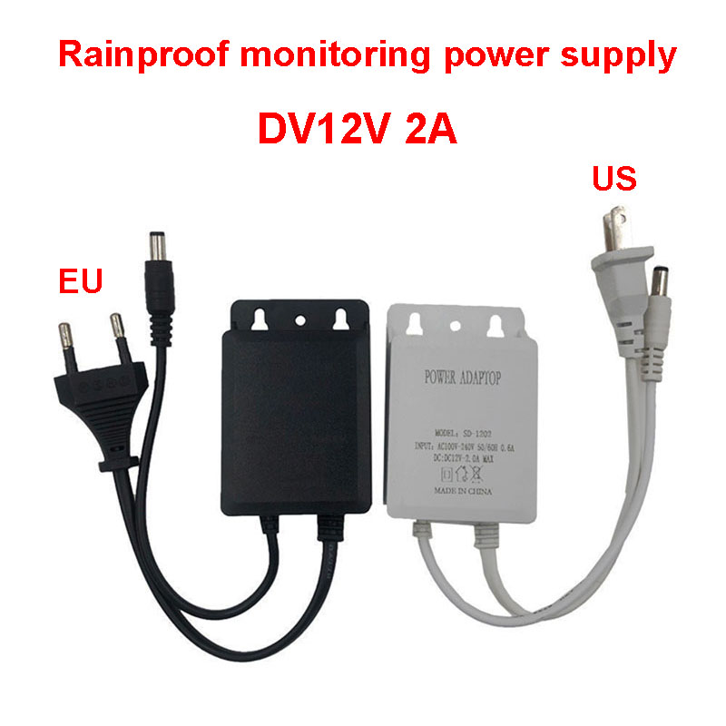 Outdoor Power Supply 12V - Power Adapter Us/Eu Outdoor Waterdichte Ac