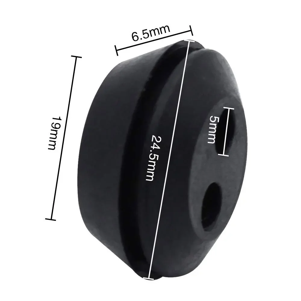 Outdoor Power Grommet - Brandstoftank rubberen doorvoertule 2-gaten heggenschaar Outdoor