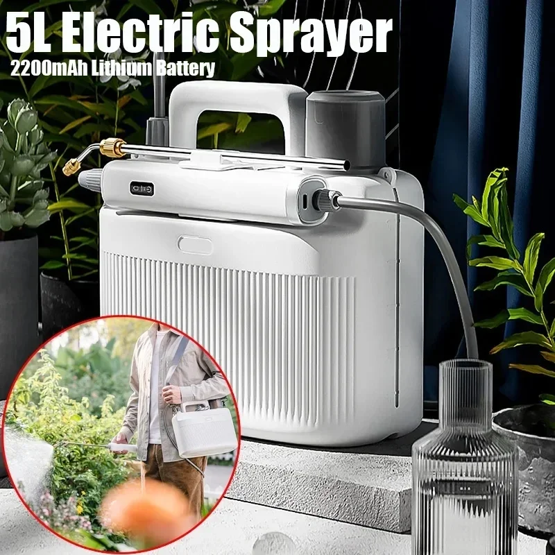 Electric Sprayer Backpack - 5L Tuin Elektrische Sproeier Pesticide Spray