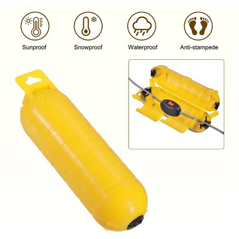 Outdoor Power Outlet Extension - 1/3 stuks buitenverlengkabel veiligheidsafdekking waterdicht verzegeld