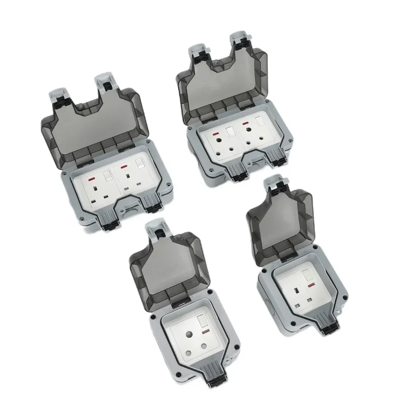 Outdoor Power Outlet Wifi - Ip66 Regendicht Opladen Eu Socket Regendicht