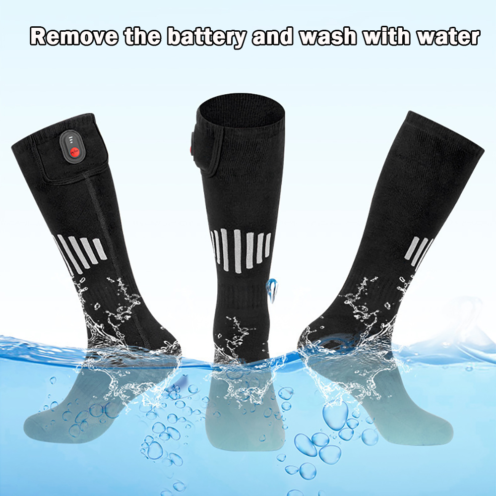 Winter verwarmde sokken met ac - Outdoor Power Box recensie en prijs