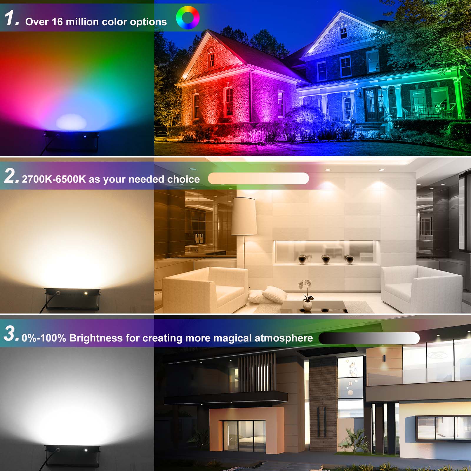 T-Sunrise 100W Rgb Slimme Schi - Outdoor Power Outlet Wifi recensie en prijs