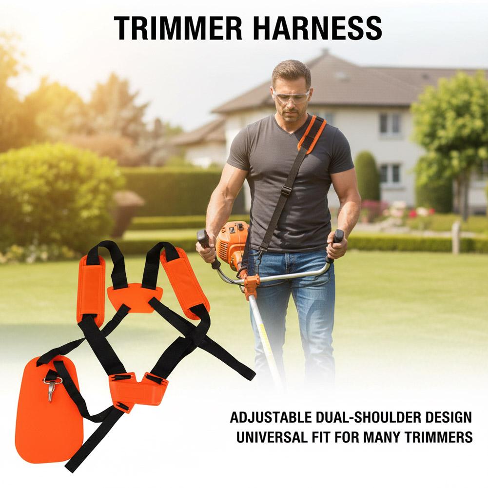 Gewatteerde dubbele schouderri - Brush Cutter Strap recensie en prijs