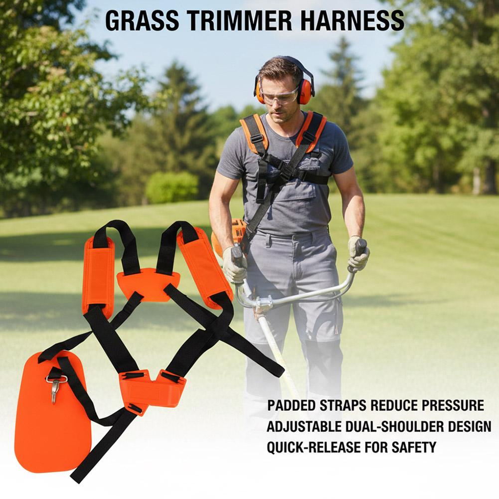 Gewatteerde dubbele schouderri - Brush Cutter Strap recensie en prijs