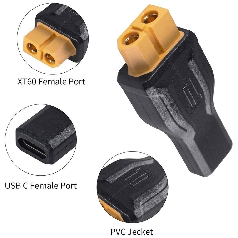 5525 7450 USB C naar XT60 Adap - Outdoor Usb Power Adapter recensie en prijs