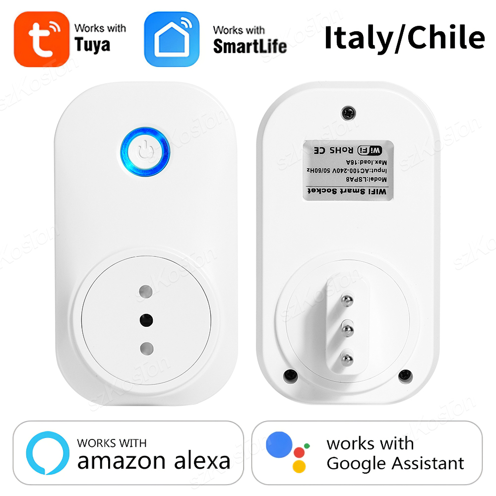 16a Chile Italy Wifi Smart Soc - Outdoor Power Outlet Wifi recensie en prijs
