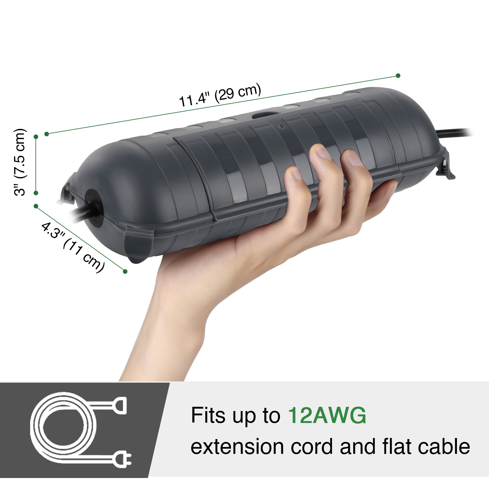 Grote weerbestendige buiten el - Extension Cord Outdoor recensie en prijs