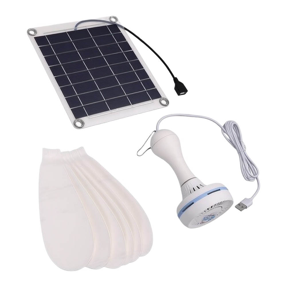 10W zonne-plafondventilatorset - Outdoor Usb Power Outlet recensie en prijs