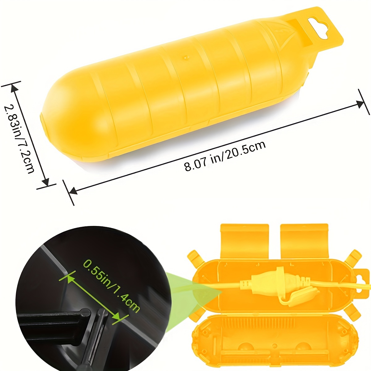 Verlengsnoer met gele veilighe - Extension Cord Outdoor recensie en prijs