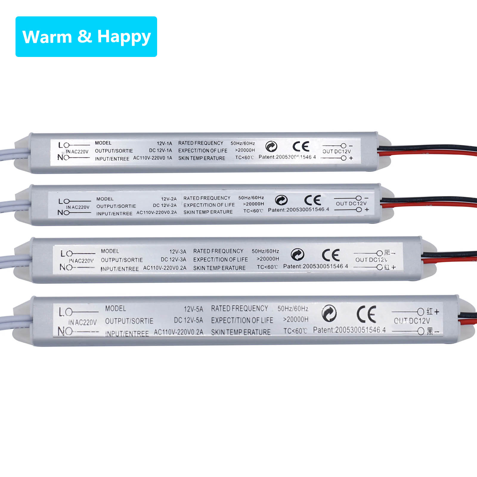 12V 24V Strip Voeding 100W 72W - Outdoor Use Power Strip recensie en prijs