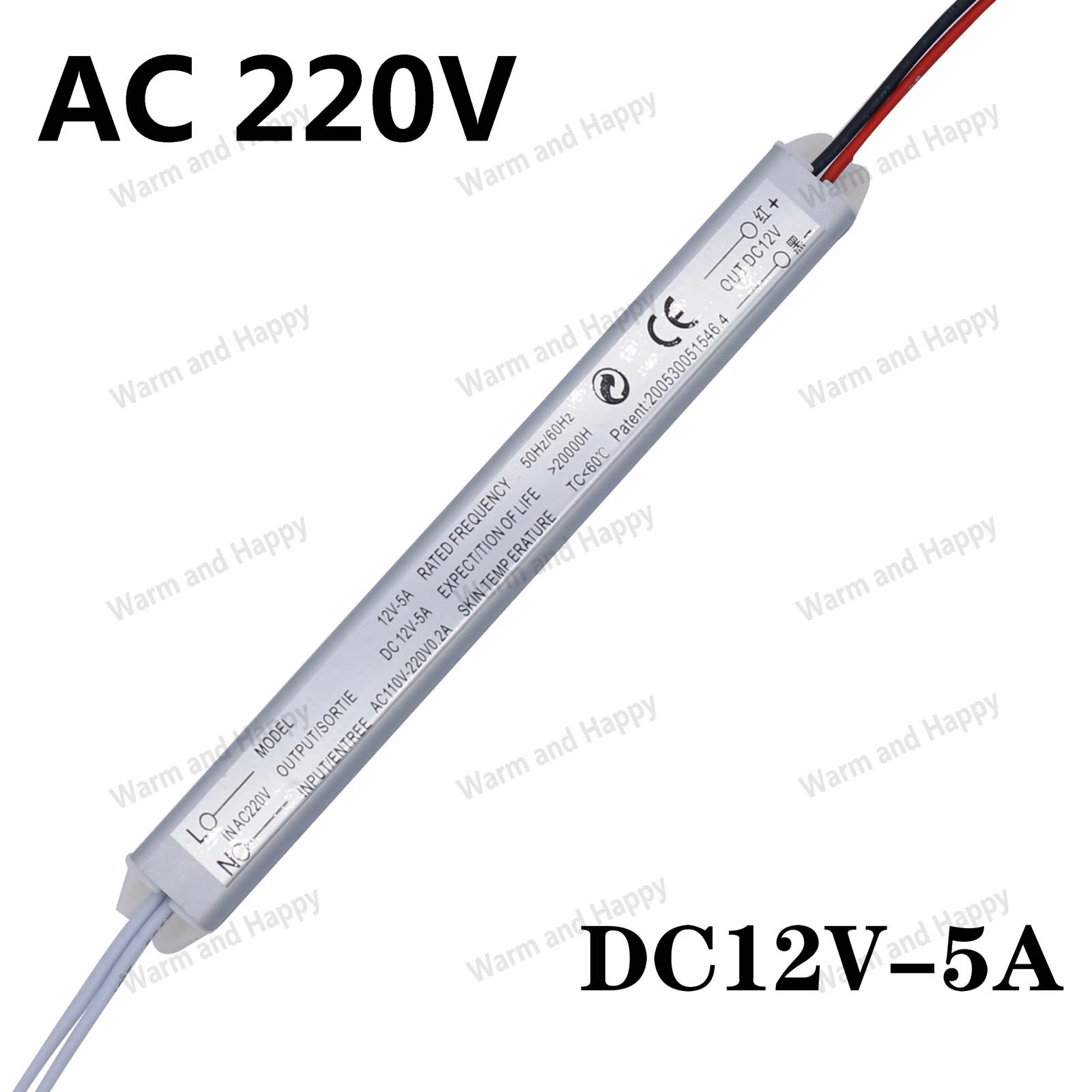 12V 24V Strip Voeding 100W 72W - Outdoor Use Power Strip recensie en prijs
