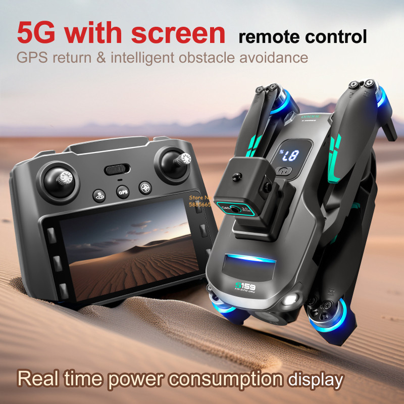 8K Dual Camera 5G WIFI FPV Afs - Outdoor Power Box recensie en prijs