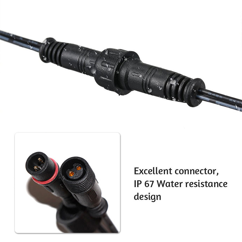 5M Dubbele Gat Plug Led Solar  - Extension Cord Outdoor recensie en prijs