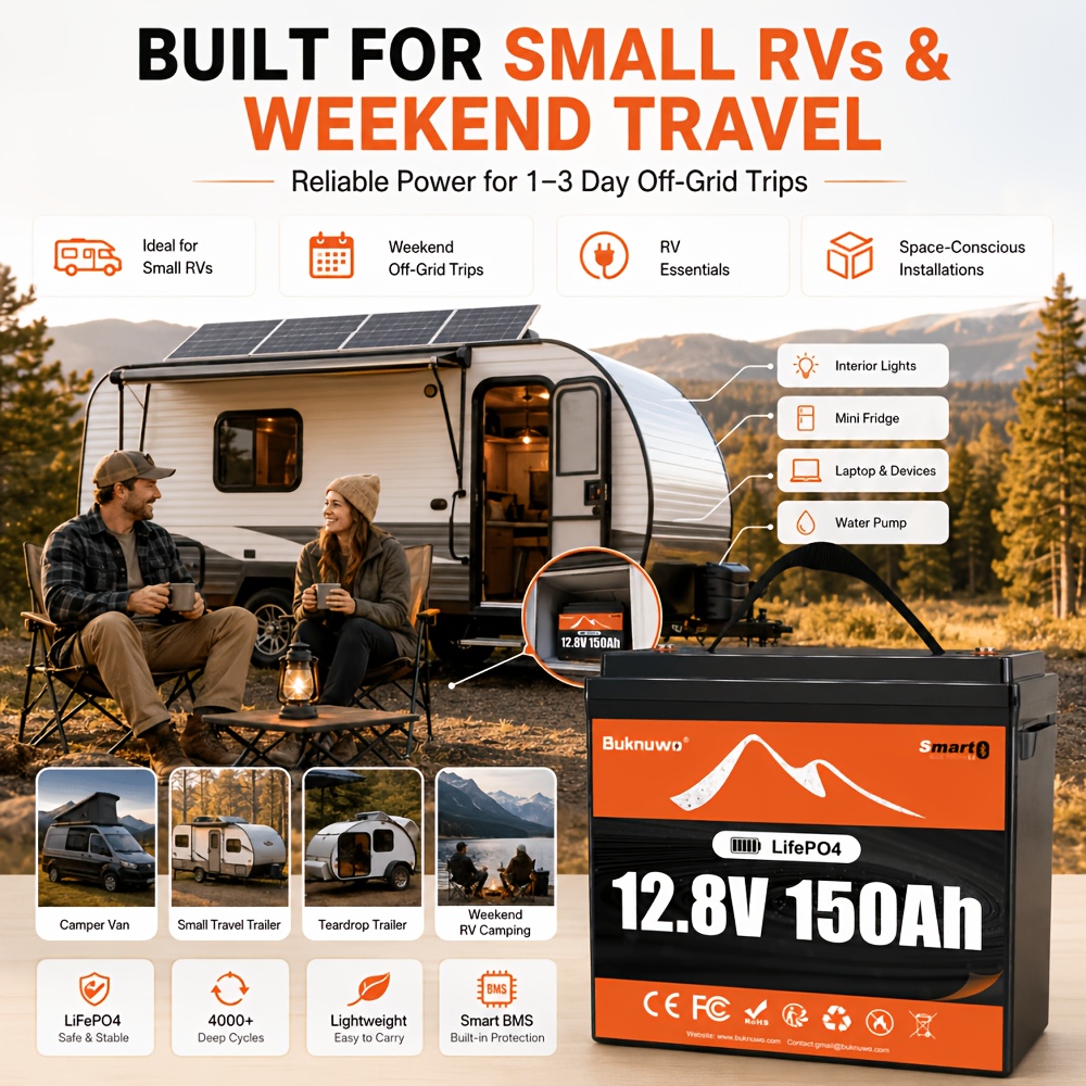 Buknuwo 12V 150/314/628Ah Smar - Outdoor Power Supply 12V recensie en prijs