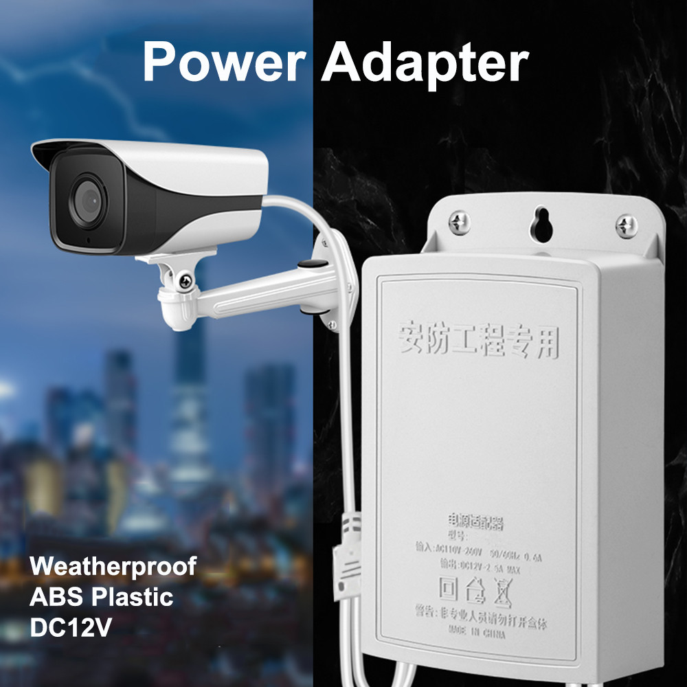 DC 12V 2.5A Outdoor Waterdicht - Outdoor Power Supply 12V recensie en prijs