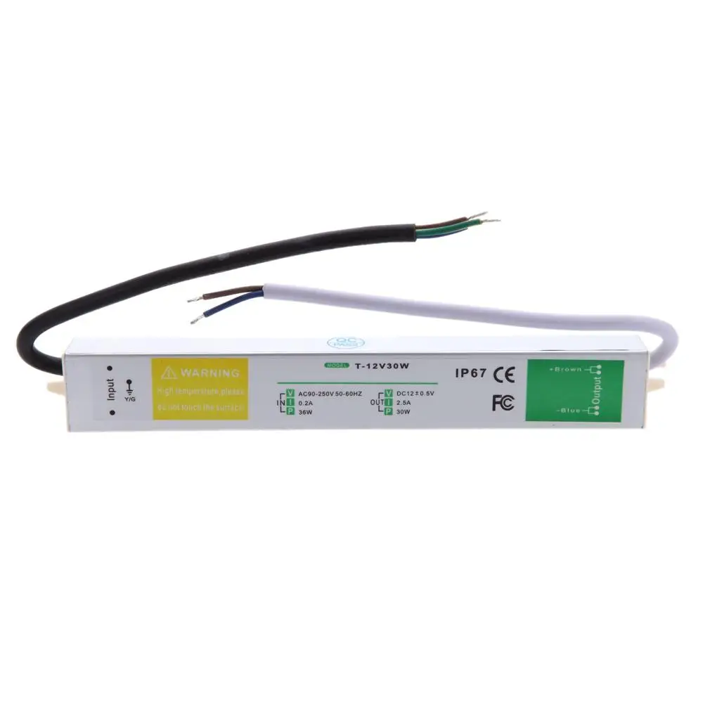 30W AC110 230V Naar DC 12V 24v - Outdoor Use Power Strip recensie en prijs