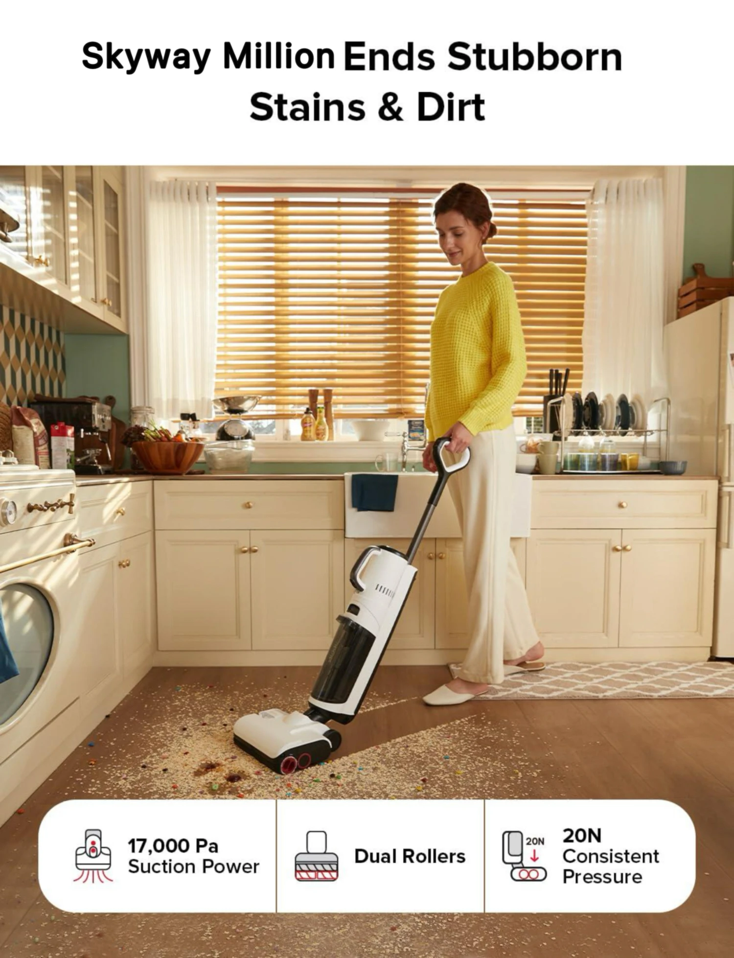 5-in-1 Krachtige 17000Pa One S - Outdoor Power Mop recensie en prijs