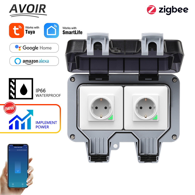 Avoir Tuya Zigbee Stopcontacte - Outdoor Usb Power Outlet recensie en prijs