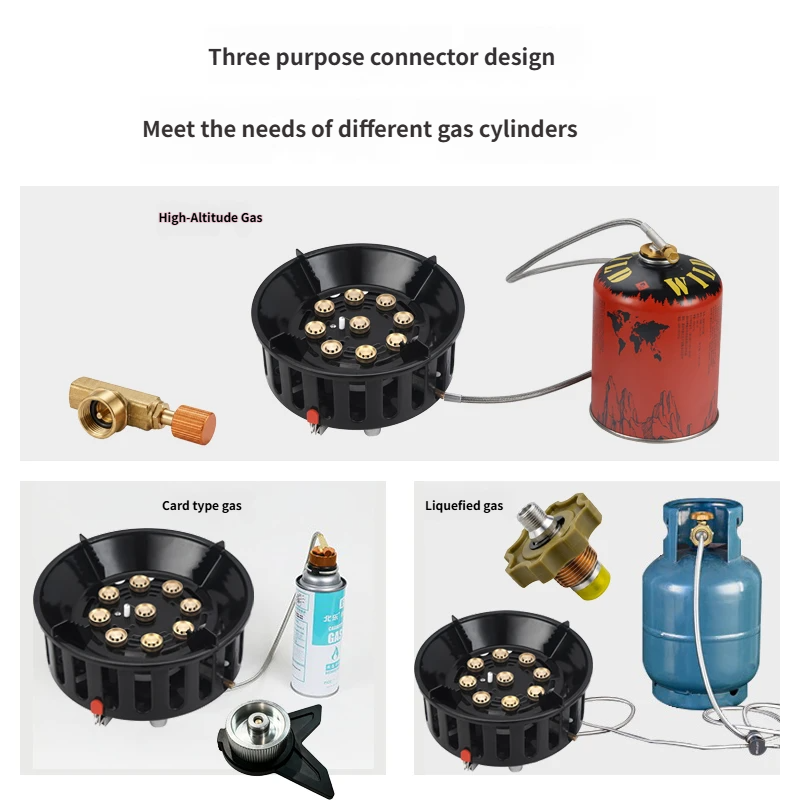 2100W Outdoor Camping Kachel H - Outdoor Power Equipment Brands recensie en prijs