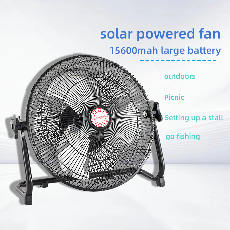 14 Inch Draagbare Zonneventila - Outdoor Power Supply 12V recensie en prijs