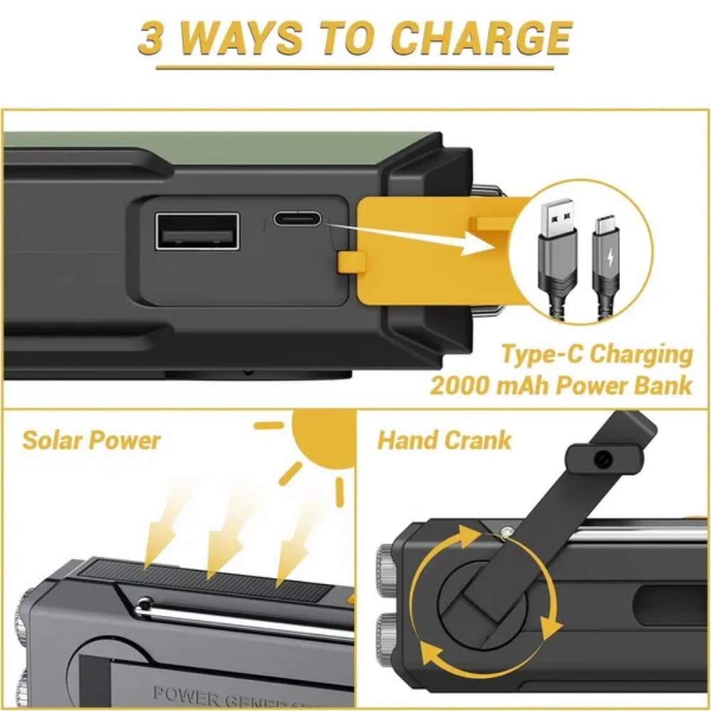 Noodzonne-energie-aangedreven  - Outdoor Power Equipment Brands recensie en prijs