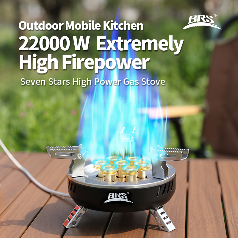 BRS 3/7-Core Camping Gasfornui - Outdoor Power Equipment Brands recensie en prijs