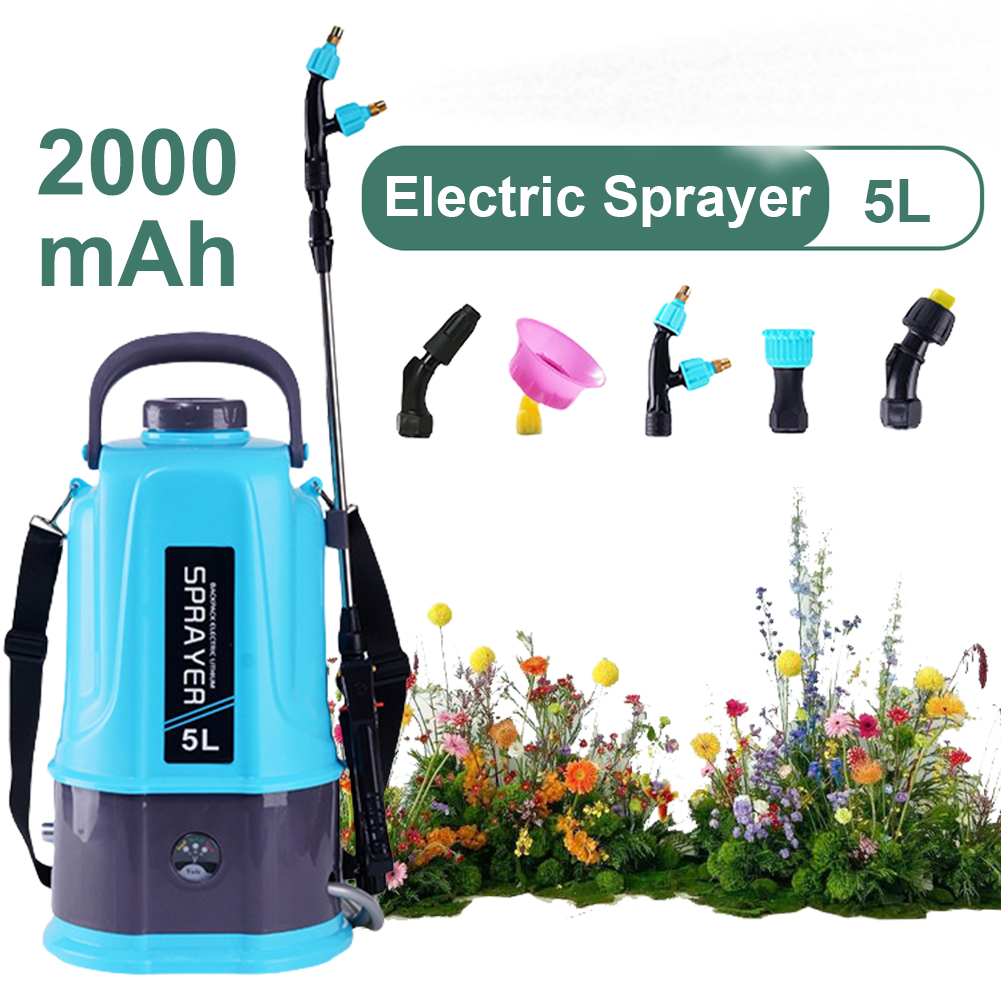 5L elektrische sproeier met 5  - Electric Sprayer Backpack recensie en prijs