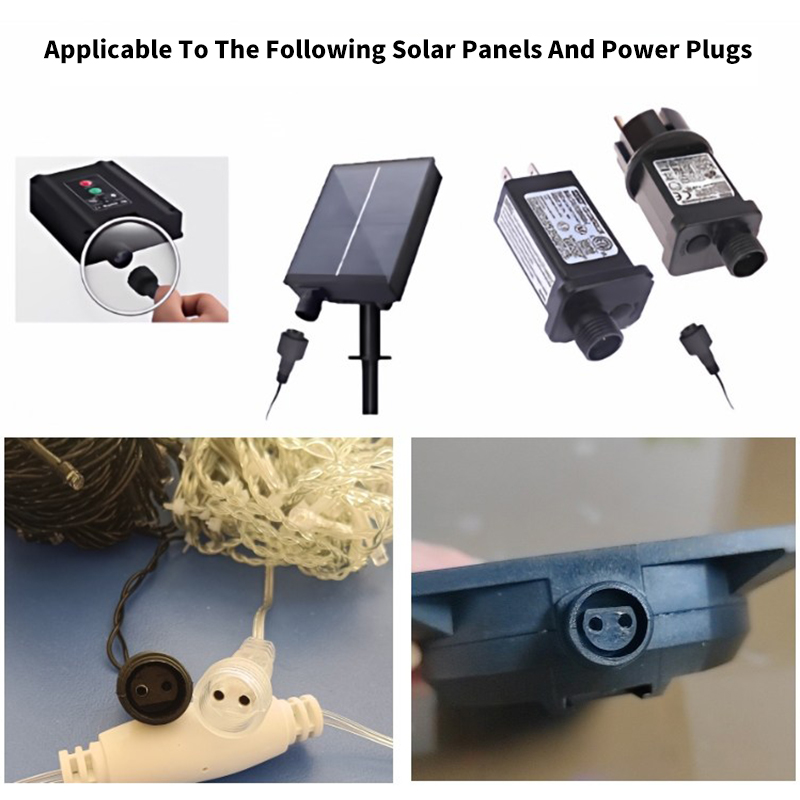 2-pins LED-connector met 25cm  - Extension Cord Outdoor recensie en prijs
