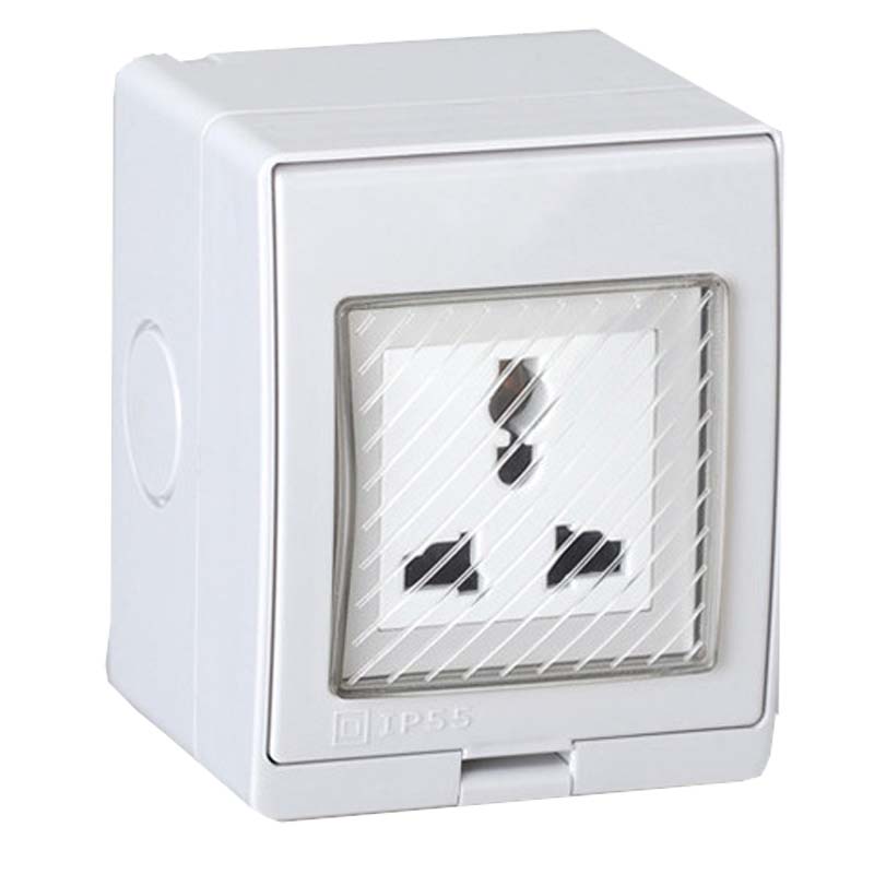 1 STKS Wit AU UK EU US Univers - Outdoor Power Outlet Extension recensie en prijs