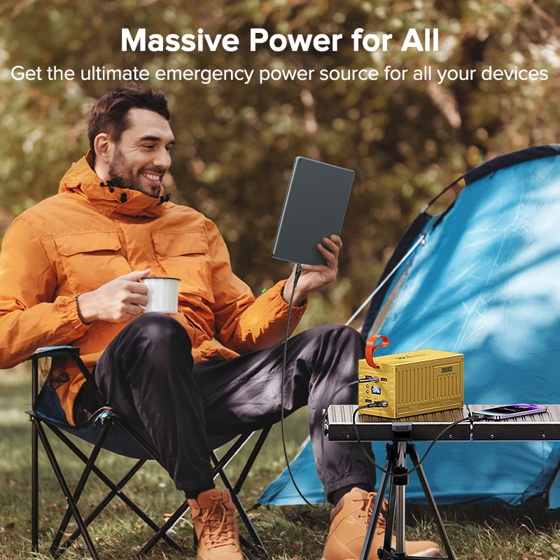QOOVI 60000mAh Power Bank 22.5 - Outdoor Usb Power Outlet recensie en prijs