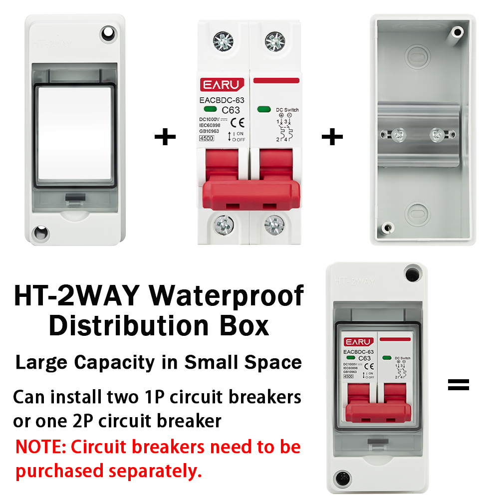 HT-2 Ip65 Waterdichte Distribu - Outdoor Power Distribution Box recensie en prijs